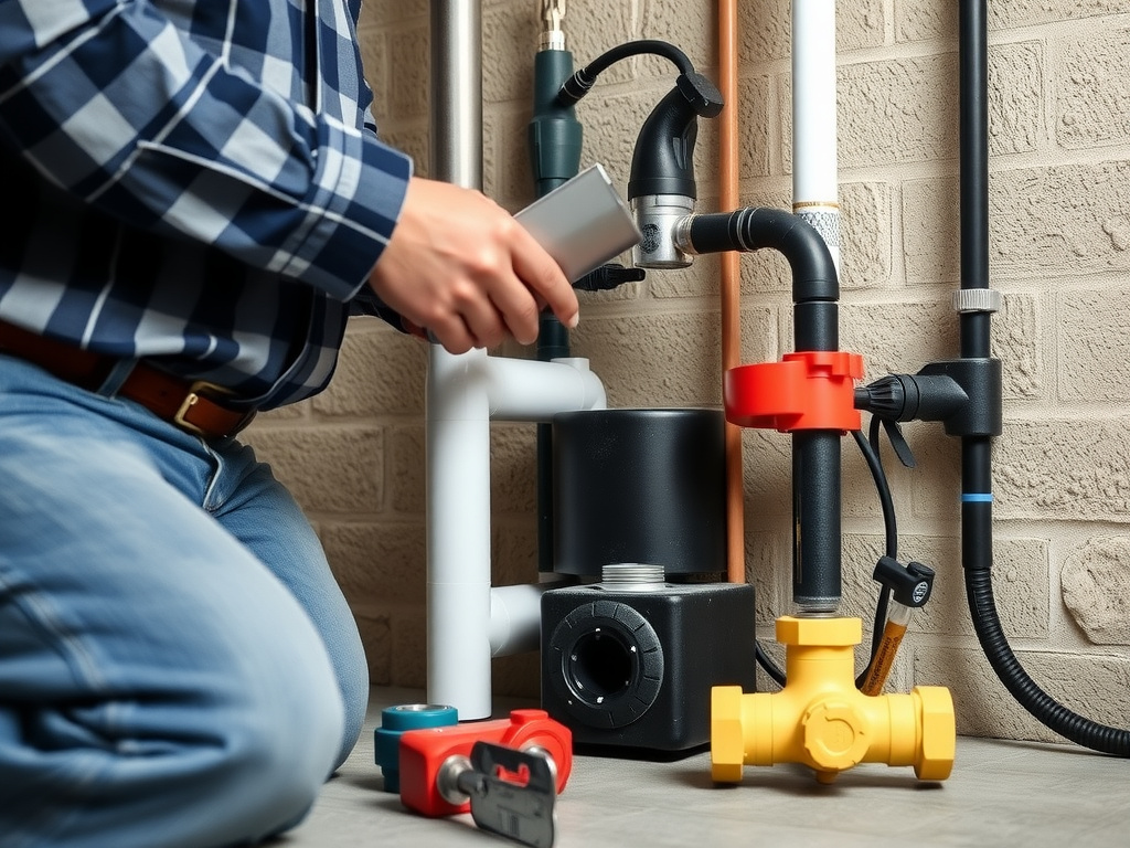 Completed electrical work installation showing professional results