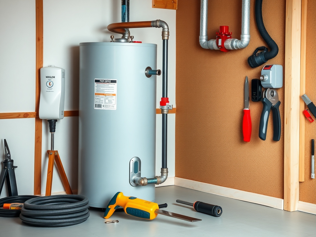 Completed electrical work installation showing professional results