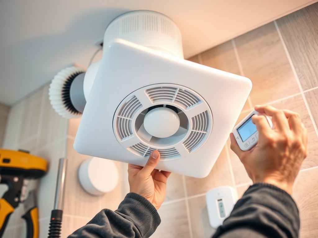 Completed electrical work installation showing professional results