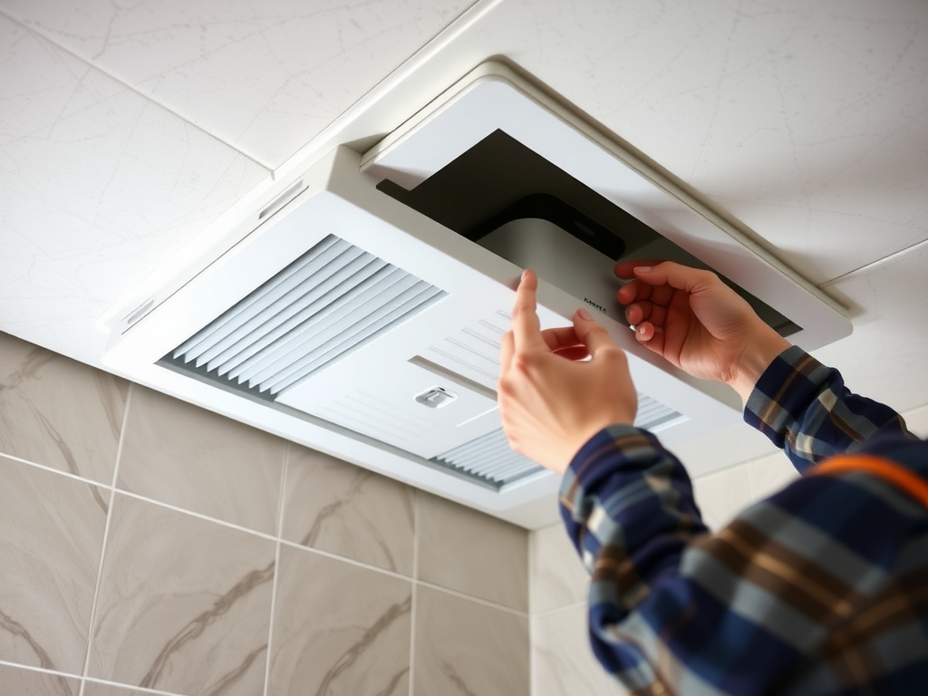 Completed electrical work installation showing professional results