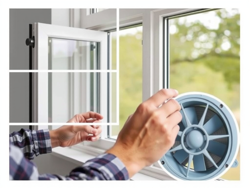 Step-by-step demonstration of electrical work installation process