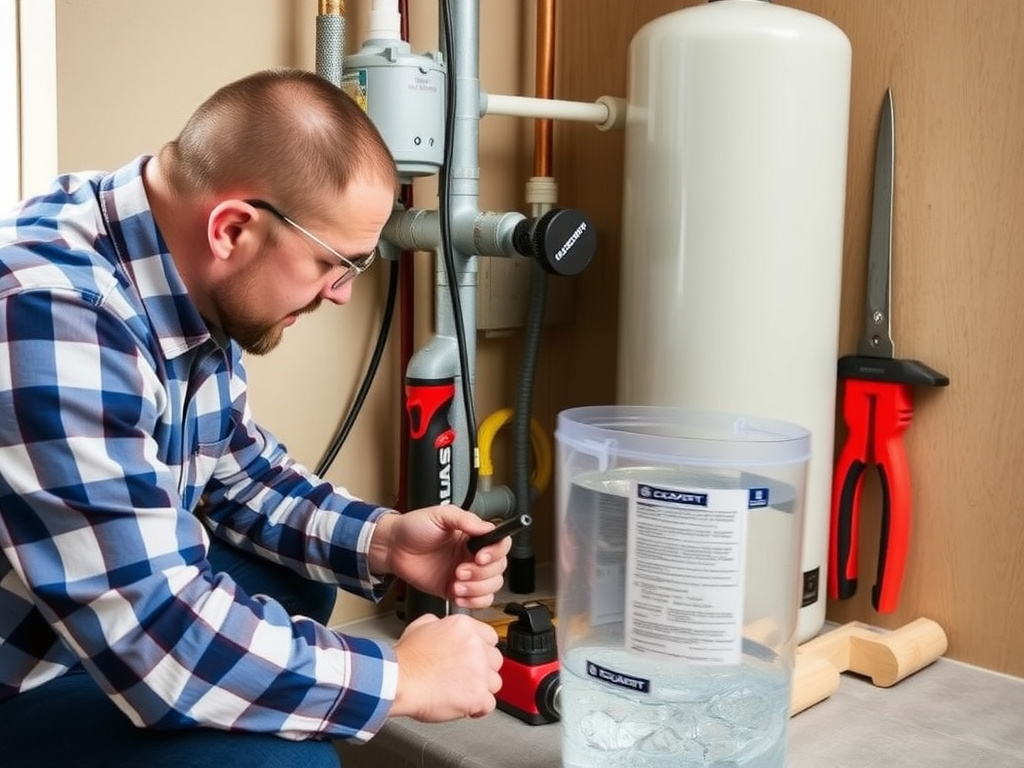 Completed electrical work installation showing professional results