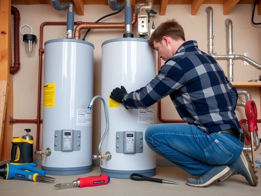 Completed electrical work installation showing professional results