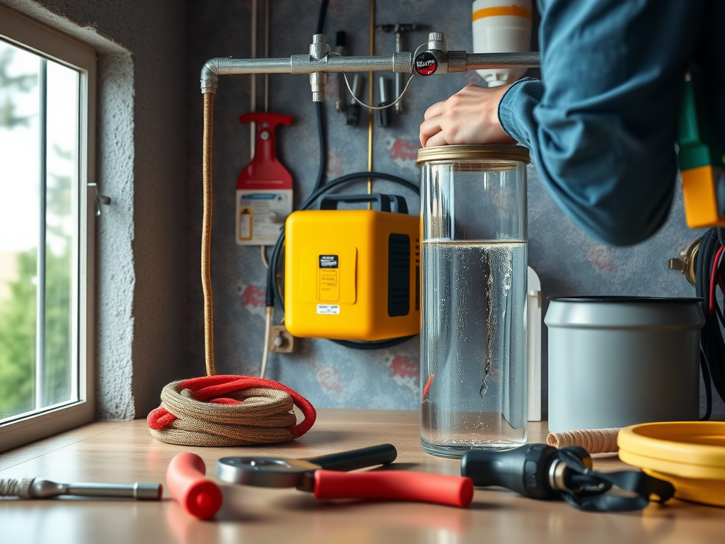 Completed electrical work installation showing professional results