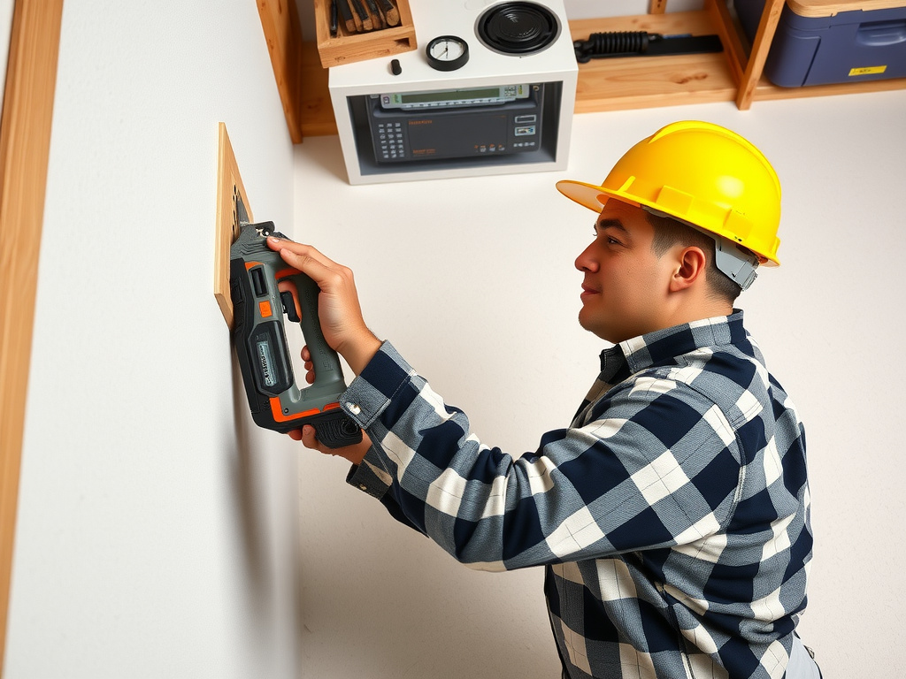 Completed Oatey 31145 installation showing professional results