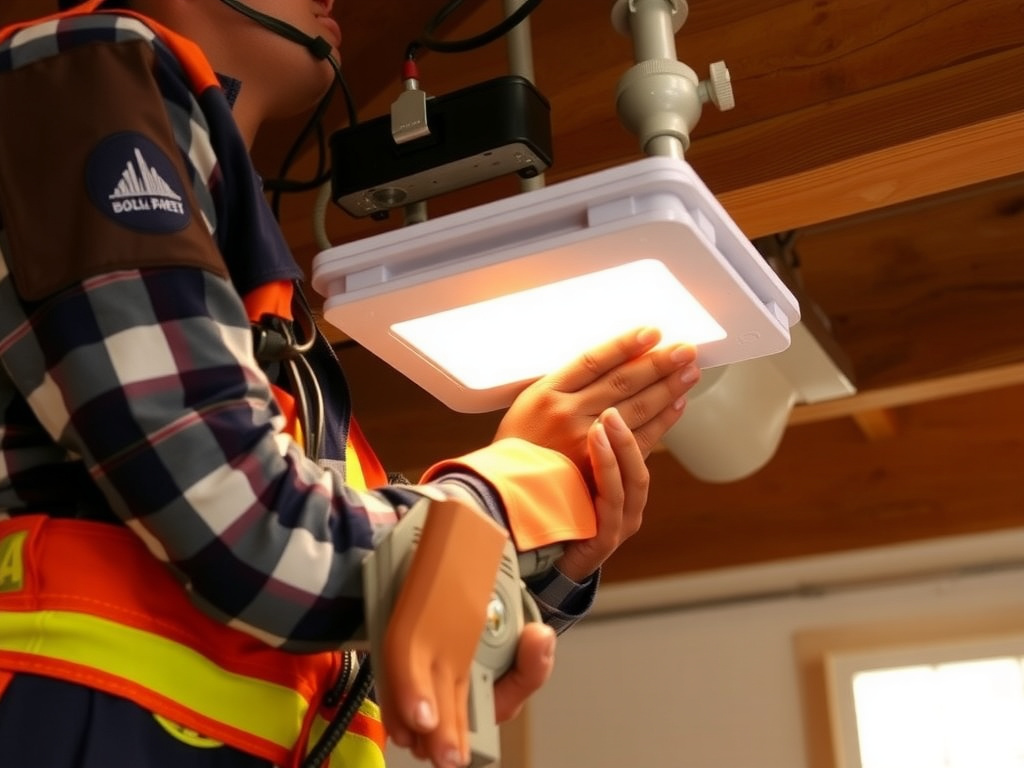 Completed Linda Taylor installation showing professional results