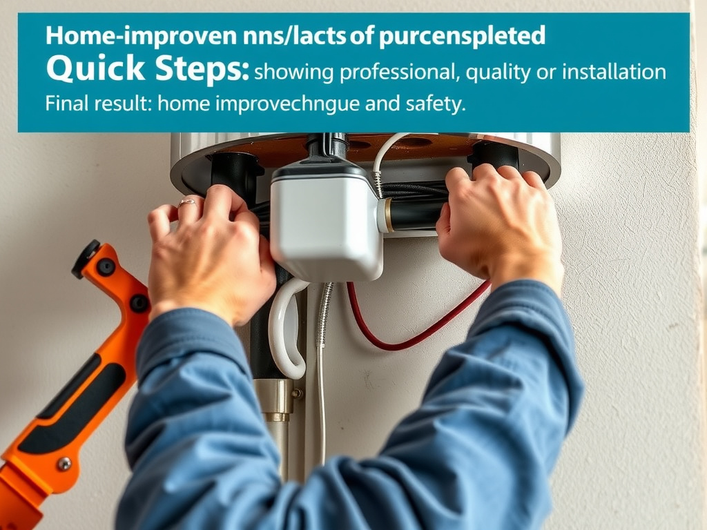 Completed Quick Steps: installation showing professional results