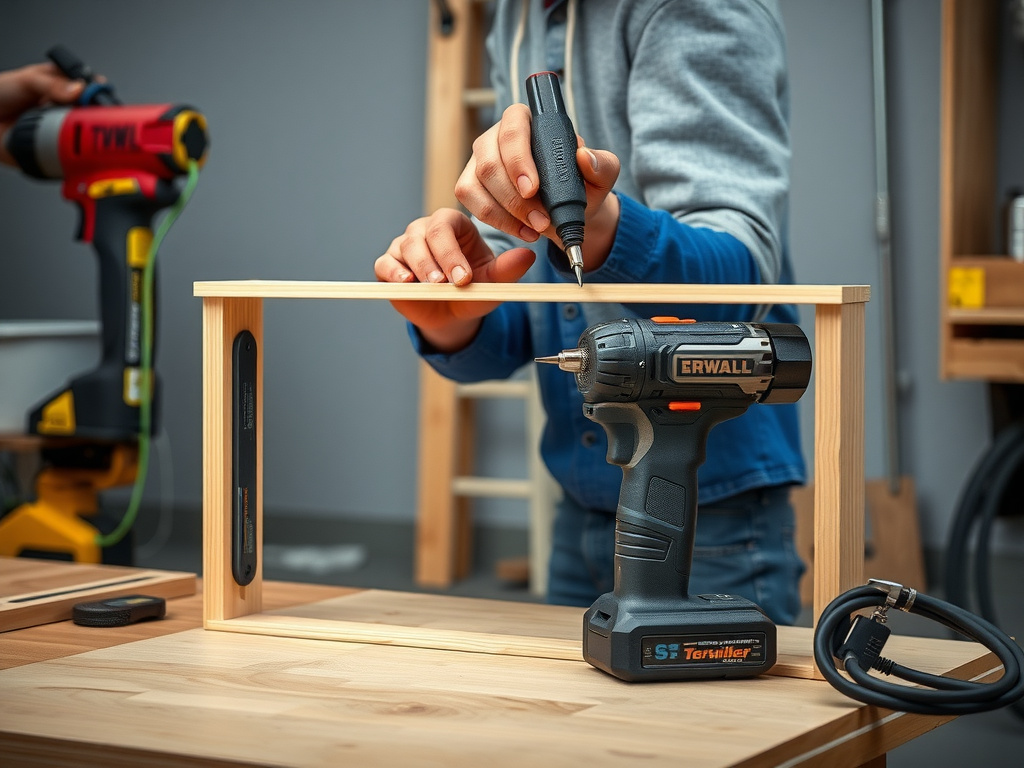 Completed 3-piece modular assembly installation showing professional results