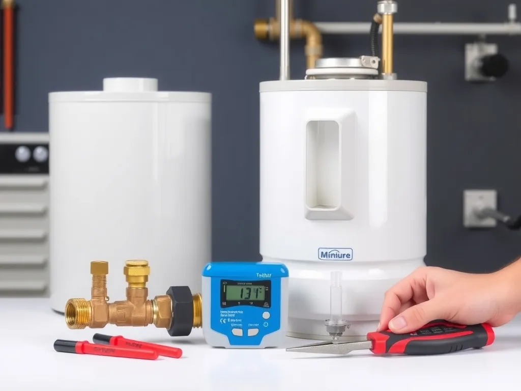 Professional Hot Water Heater Pressure Relief Valve: Complete Safety Guide, Testing, and Replacement setup with proper tools and equipment