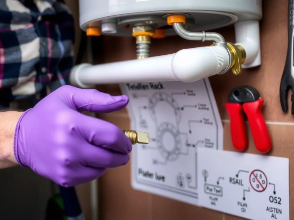 Professional Water Heater Hose: Complete Selection, Installation, and Safety Guide setup with proper tools and equipment