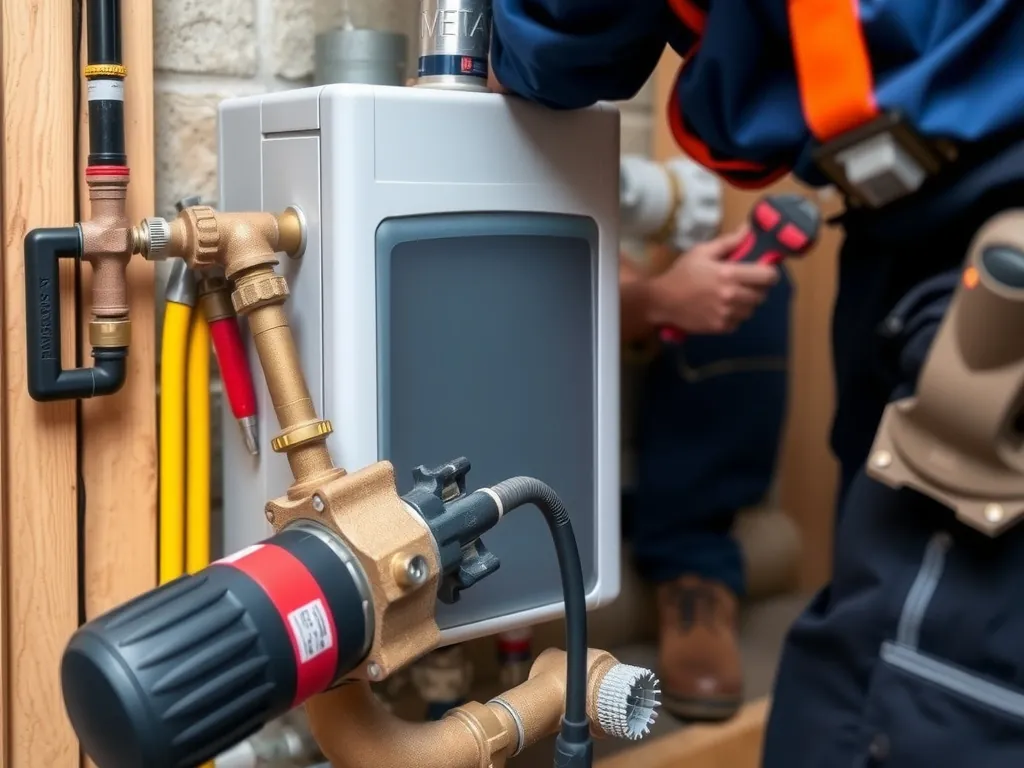 Professional BTU/hr = GPM × 8.33 lb/gal × ΔT (°F) × 60 min/hr setup with proper tools and equipment