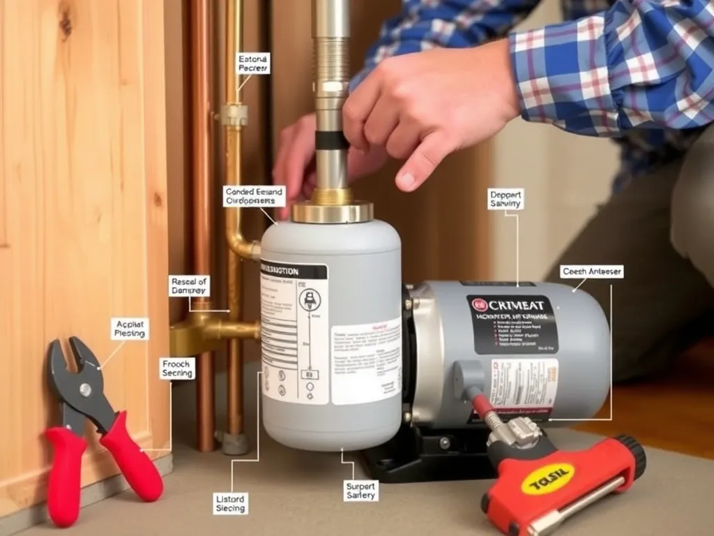 Professional Water Heater Circulation Pump: Complete Guide to Selection, Installation, and Optimization setup with proper tools and equipment