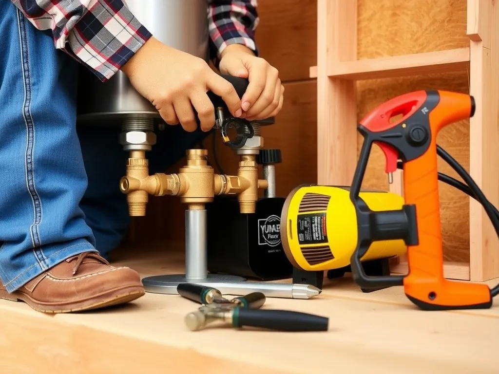 Professional kW = (GPM × ΔT × 500) / 3412 setup with proper tools and equipment