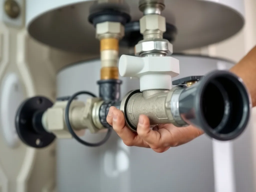 Completed Camplux Water Heater: Complete Buyer's Guide and Installation Manual installation showing professional results