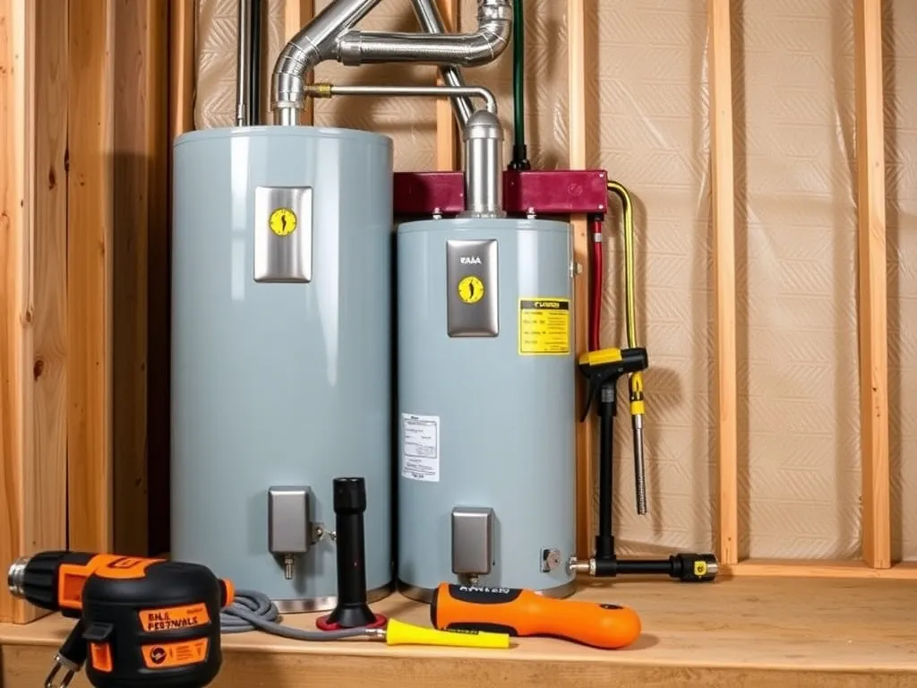 Professional A 50-gallon gas water heater delivers consistent h setup with proper tools and equipment