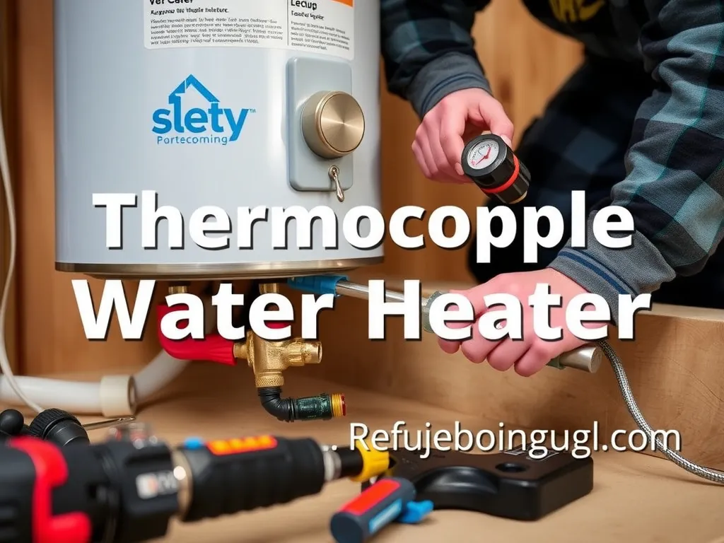Professional Thermocouple Water Heater: Complete Guide to Function, Testing, and Replacement setup with proper tools and equipment
