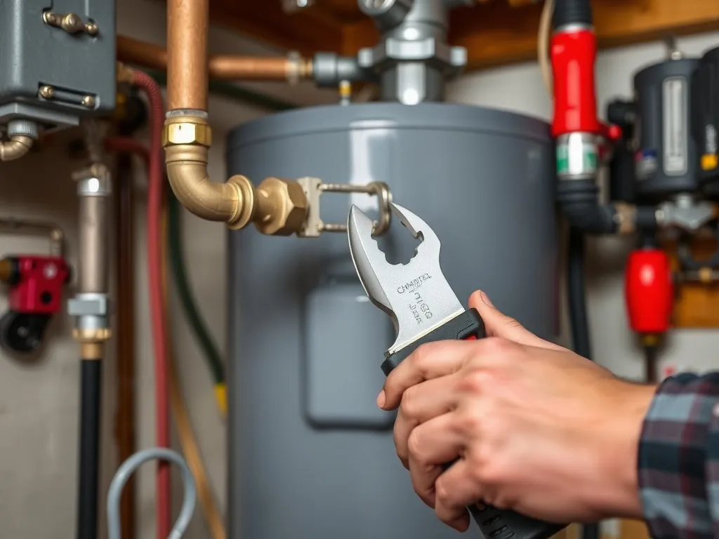 Completed Richmond Water Heater: Complete Technical Guide fo installation showing professional results