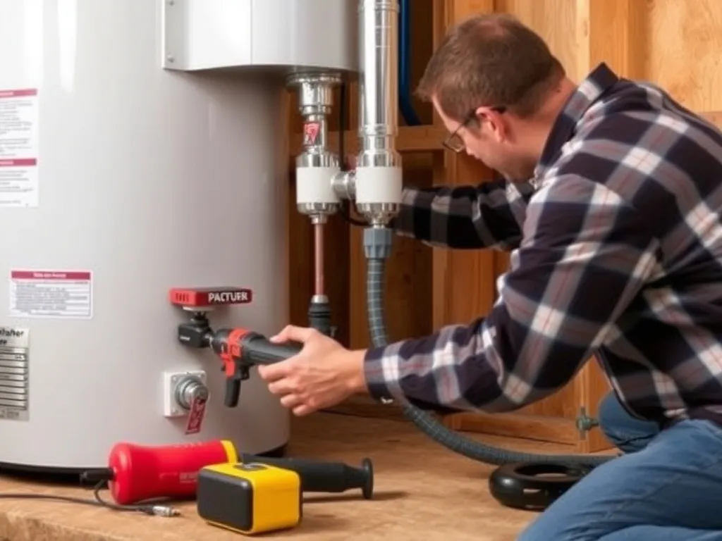 Professional Venting type setup with proper tools and equipment