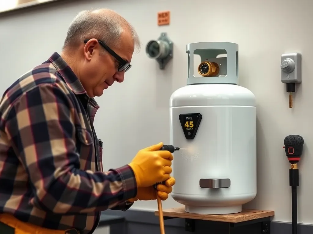 Completed Camper Propane Water Heater: Complete Guide to Selection, Installation, Maintenance, and Troubleshooting installation showing professional results