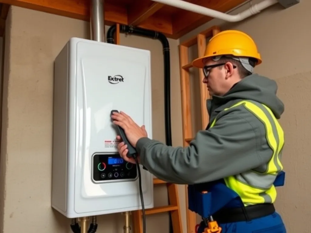 Completed Best Electric Tankless Water Heater: Complete 2024 Selection and Installation Guide installation showing professional results