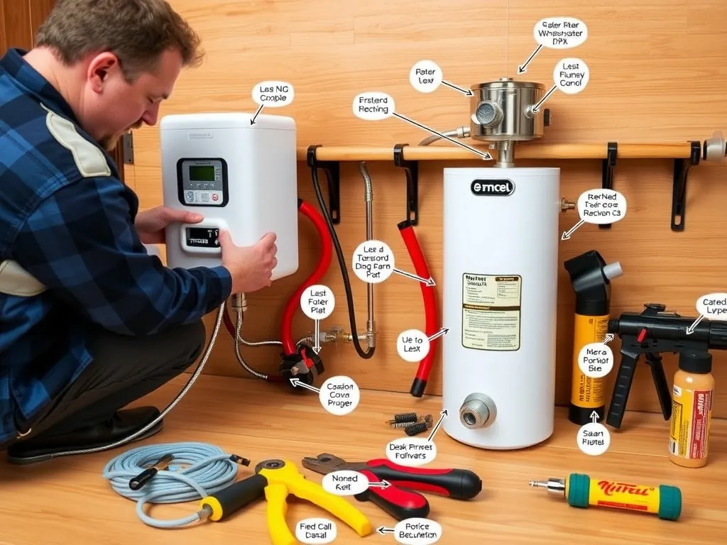 Professional Instant Water Heater for RV: Complete Guide to Sel setup with proper tools and equipment