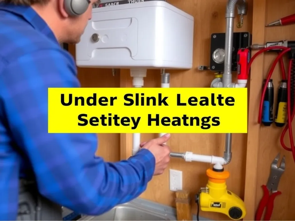 Professional Under Sink Water Heater: Complete Installation and Buying Guide setup with proper tools and equipment