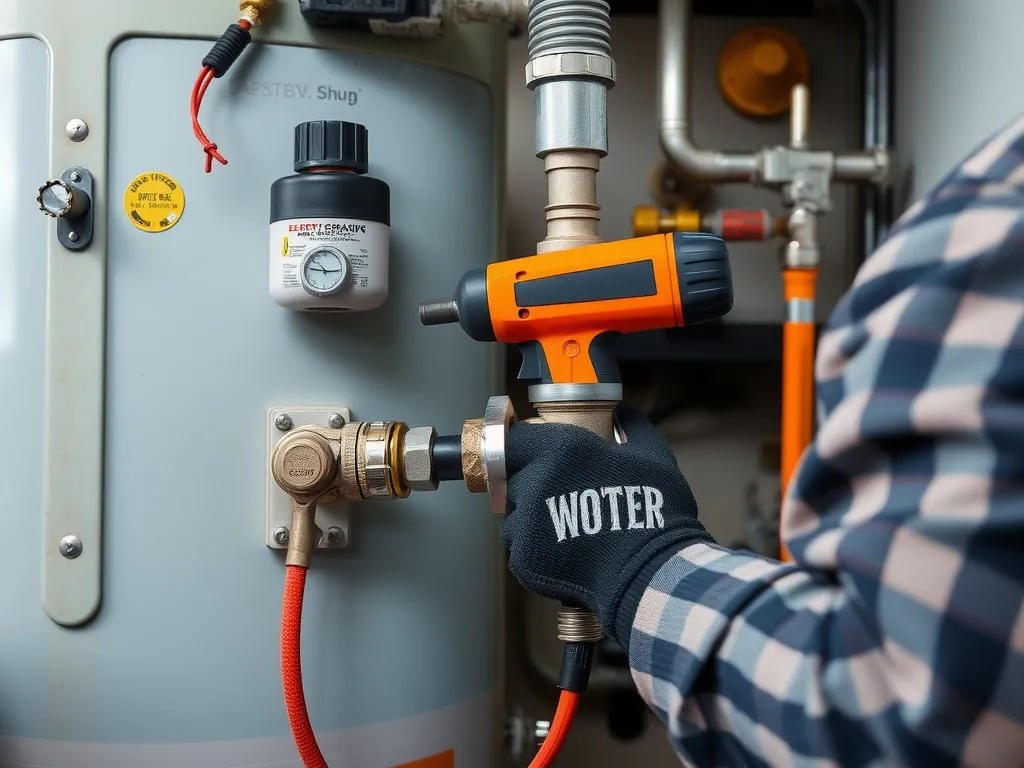 Completed Water Heater PRV: Complete Guide to Function, Failure, Replacement, and Code Compliance installation showing professional results