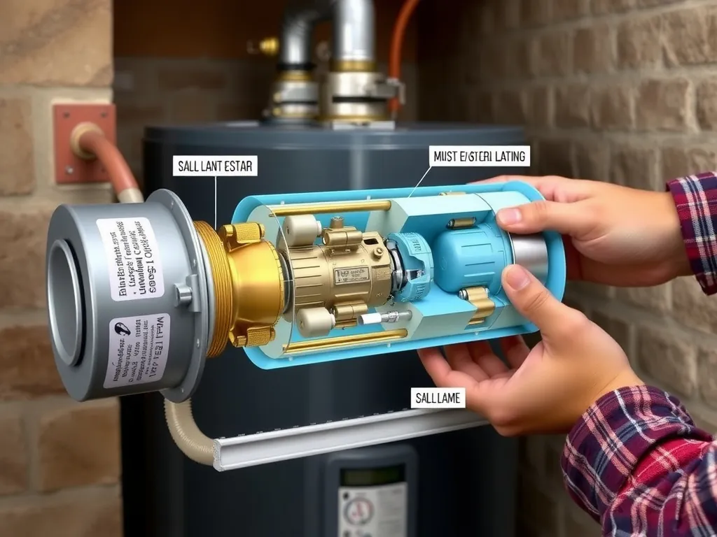 Completed Gas Water Heater Replacement Cost: Complete 2024 Price Guide and Installation Breakdown installation showing professional results