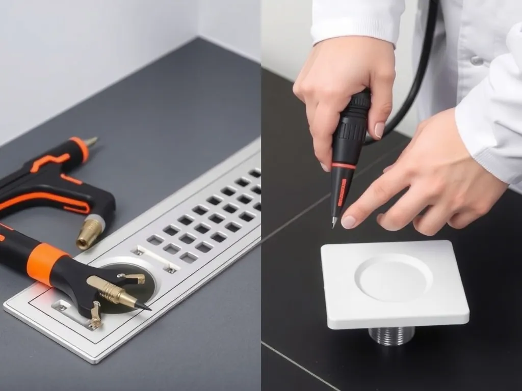 Professional Kohler K-9547 setup with proper tools and equipment