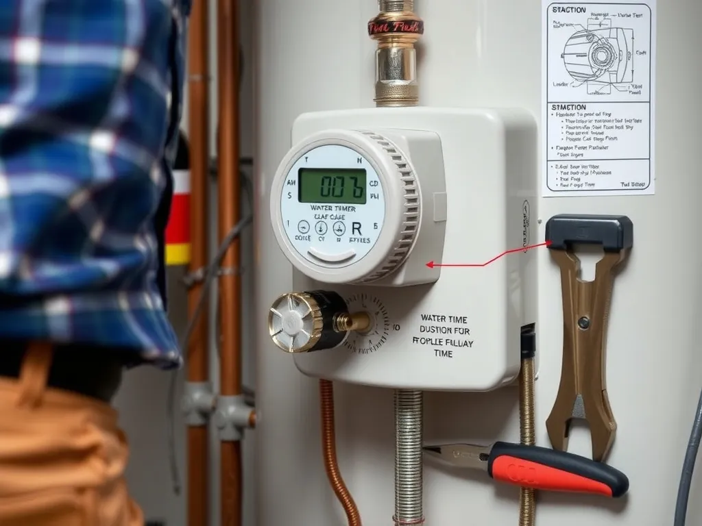 Professional Water Heater Timer: Complete Installation, Scheduling, and Energy Savings Guide setup with proper tools and equipment