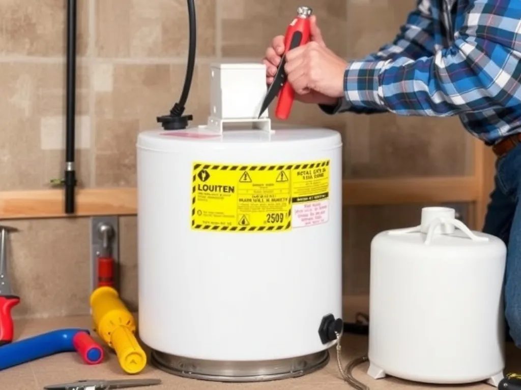 Professional Water Heater Reservoir Tank: Complete Technical Guide for Installation, Maintenance, and Troubleshooting setup with proper tools and equipment
