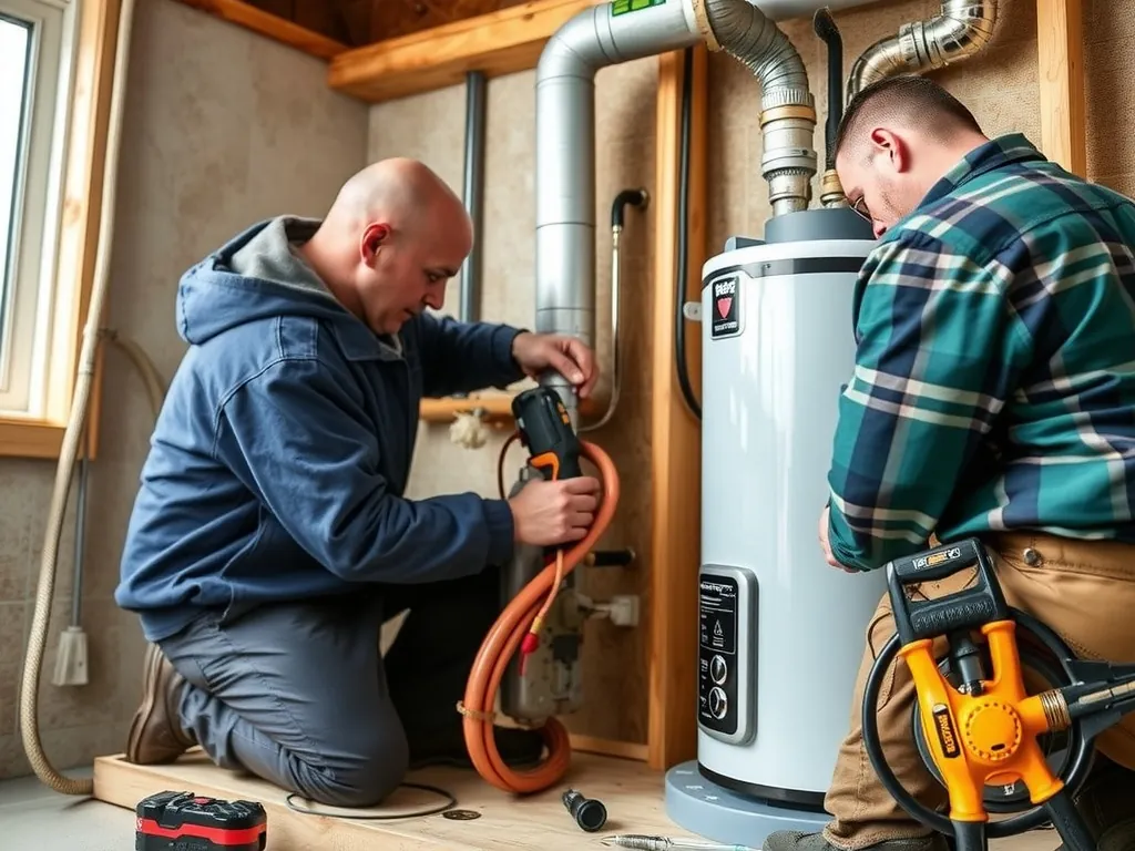 Professional Direct Vent Water Heater: Complete Installation, Cost, and Safety Guide setup with proper tools and equipment