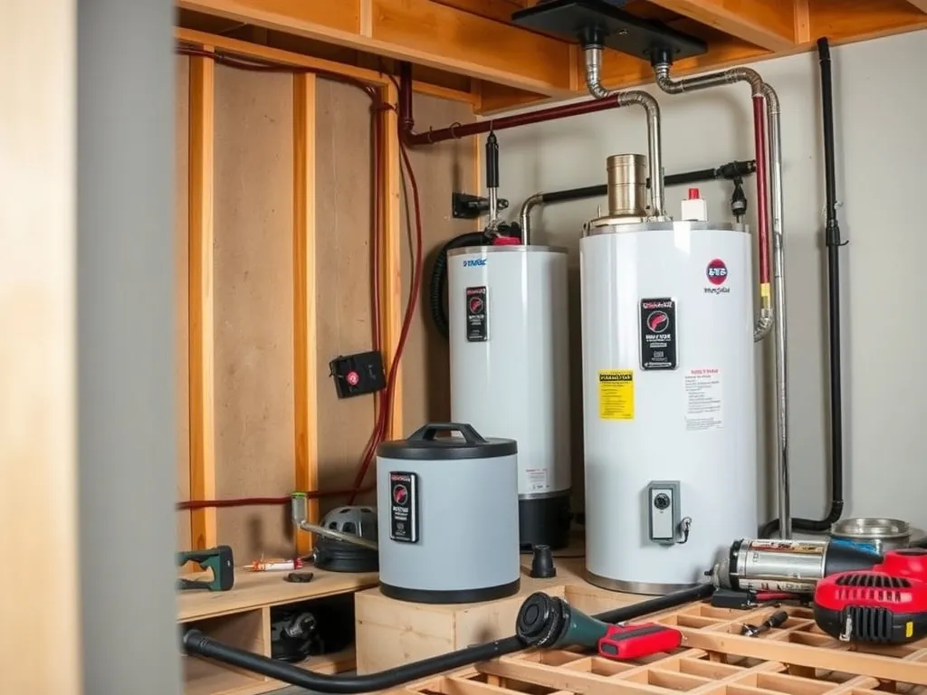 Professional Bradford White Defender Water Heater: Complete Technical Guide, Costs, and Installation setup with proper tools and equipment