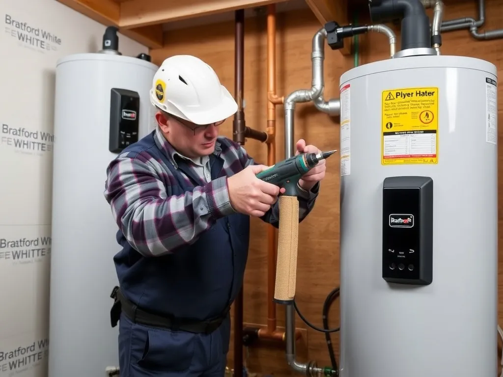 Completed Bradford White Defender Water Heater: Complete Technical Guide, Costs, and Installation installation showing professional results