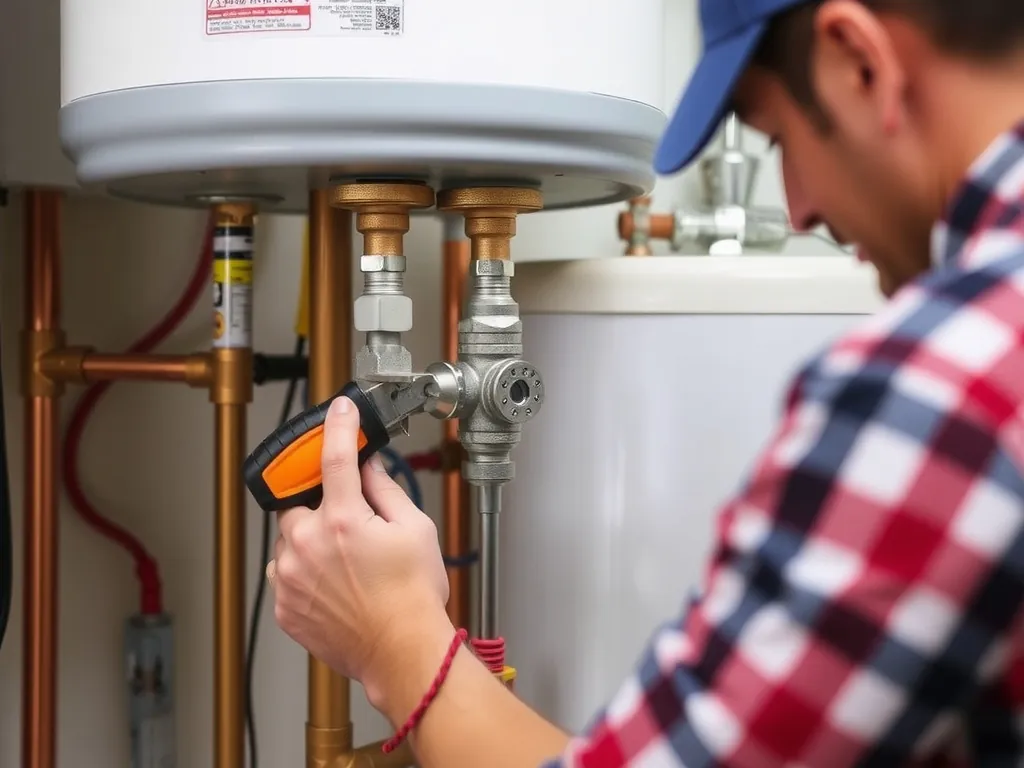 Completed Hot Water Heater Element: Complete Replacement, Diagnosis, and Selection Guide installation showing professional results