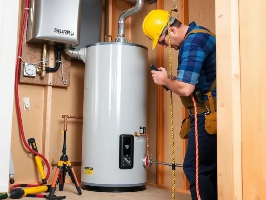 Professional Tank vs Tankless Water Heater: Complete Decision G setup with proper tools and equipment