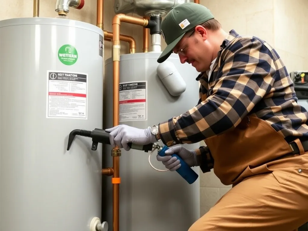 Completed Professional Water Heater Flush Services Chicago: Complete Cost, Process, and Provider Guide installation showing professional results