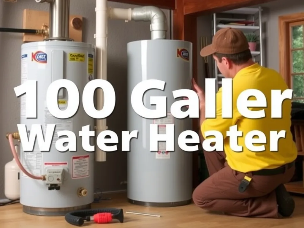 Professional 100 Gallon Water Heater: Complete Selection, Installation, and Maintenance Guide setup with proper tools and equipment