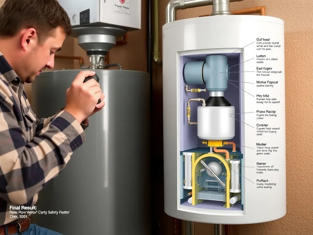 Completed 100 Gallon Water Heater: Complete Selection, Installation, and Maintenance Guide installation showing professional results