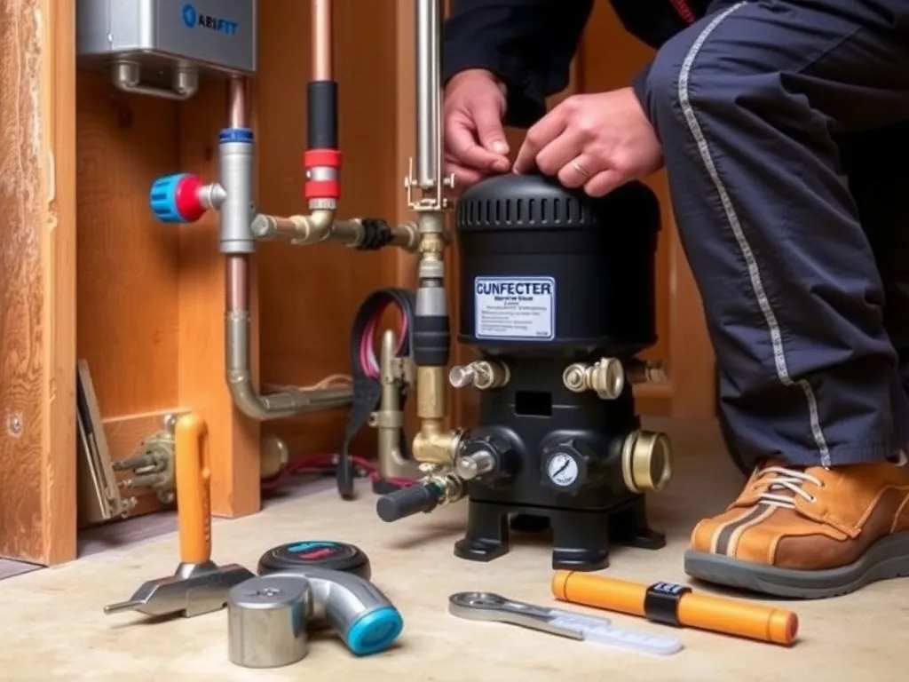 Professional Tankless Water Heater Circulation Pump: Complete Installation and Efficiency Guide setup with proper tools and equipment