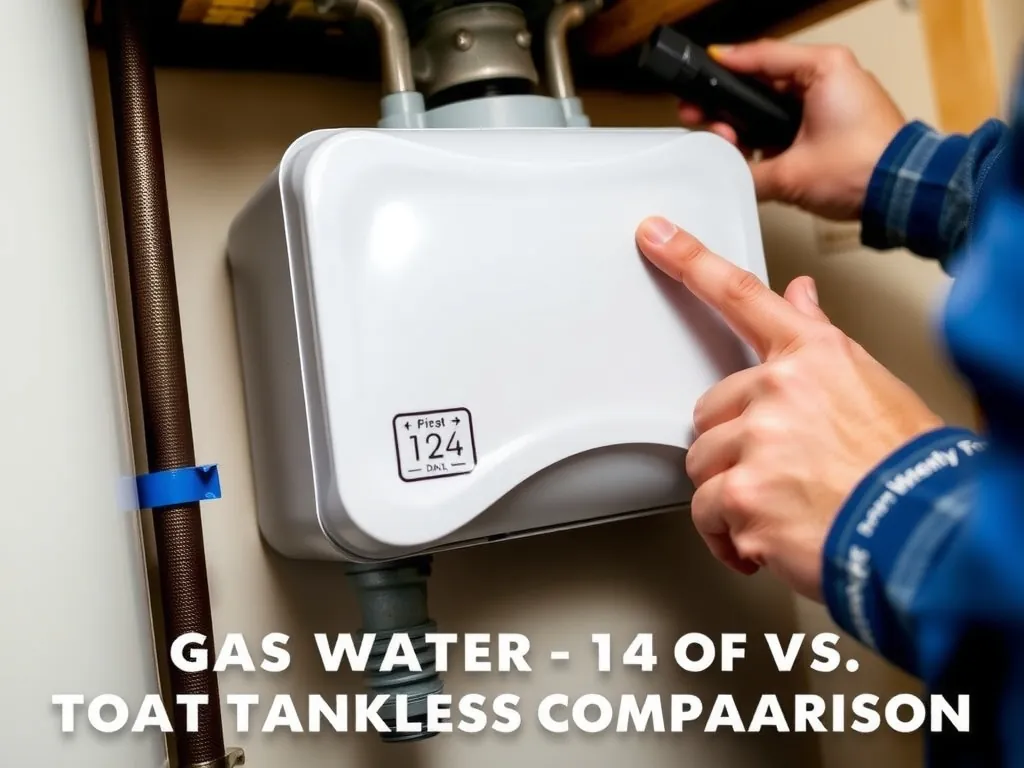 Completed Gas Water Heater vs Tankless Electric: Complete Performance, Cost, and Installation Comparison installation showing professional results