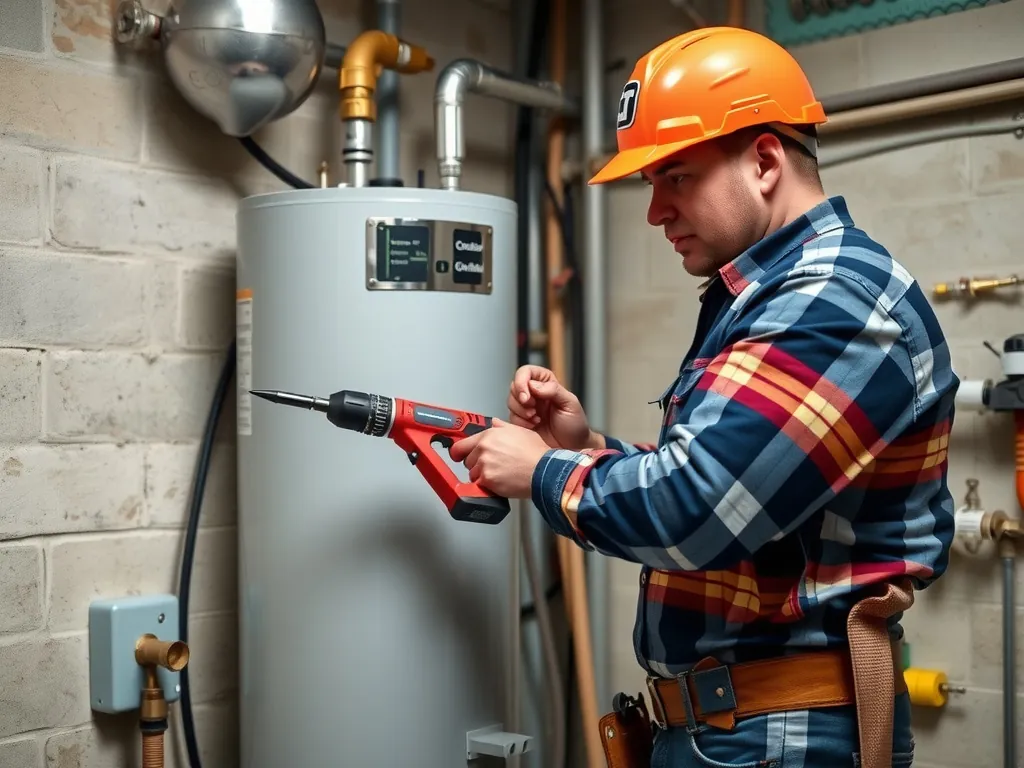 Completed Gas Water Heater vs Electric Water Heater: Complete Comparison Guide for Homeowners installation showing professional results
