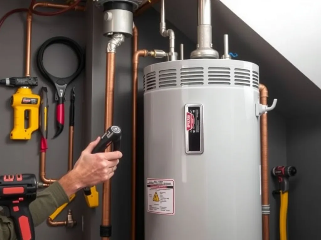 Completed Rheem Water Heater Parts: Complete Identification, Cost, and Replacement Guide installation showing professional results