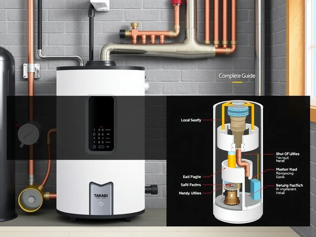 Completed Shut off utilities installation showing professional results